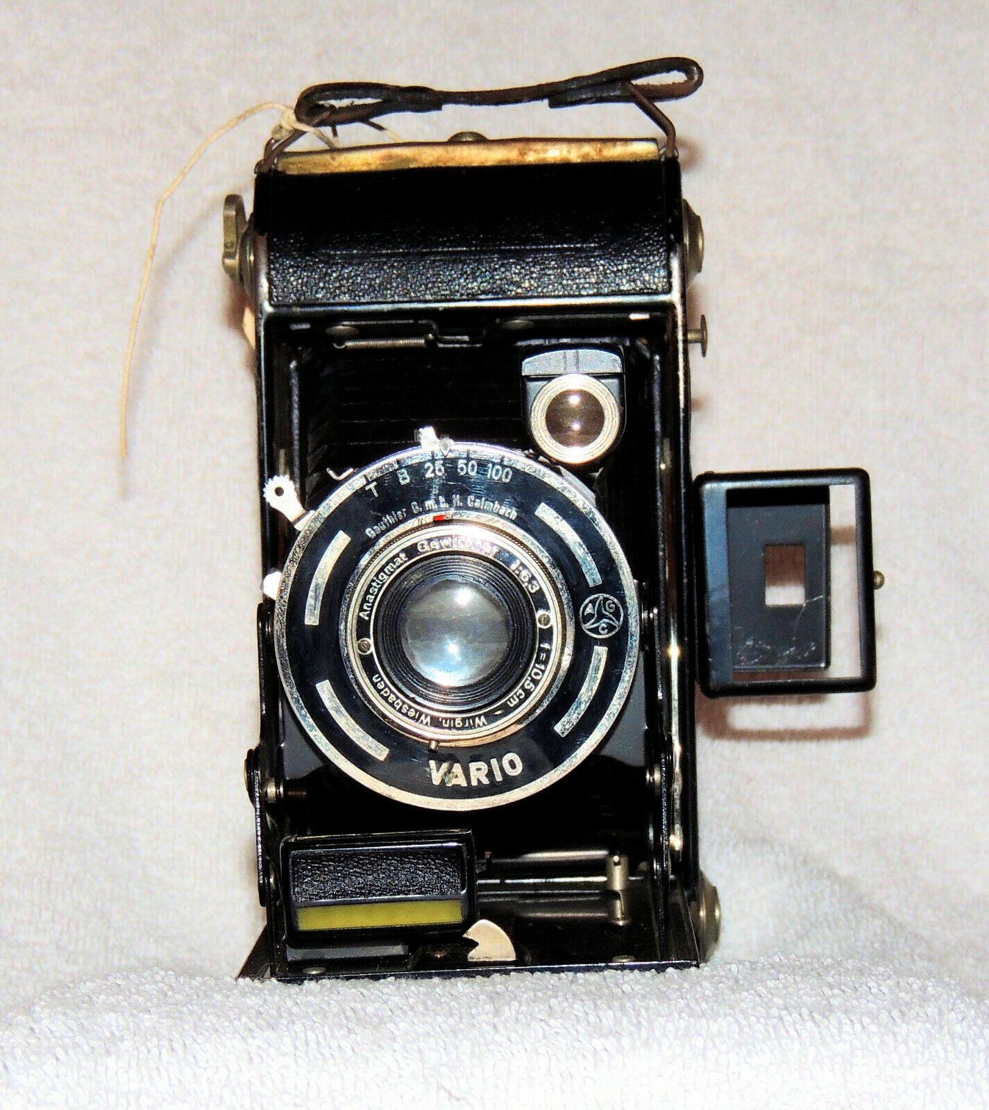 Wirgin Vario ‘1935’ 6x9cm On 120 Roll Film 10.5cm 4.5 Lens Vario
