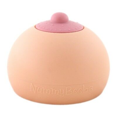 Nummy Boobs Pink Nipple Boob Teether Toy For Teething Babies Or Toddlers