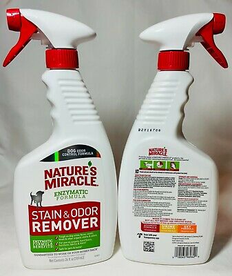 Natures Miracle Dog Stain And Odor Remover (24 Oz.) Free Shipping New Formula
