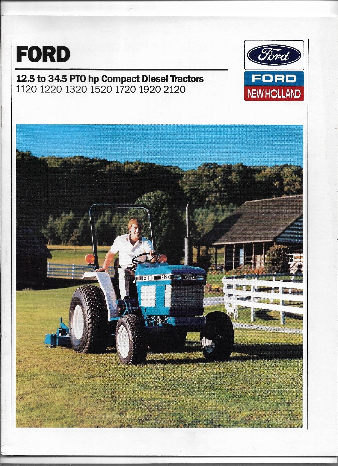 Original Ford 1120 1220 1320 1520 1720 1920 2120 Tractor Sales Brochure 31112070