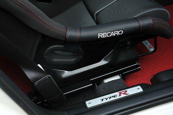 Recaro Side Protector Seat Red Stitch For Bucket Seat Drift Racing Jdm.........