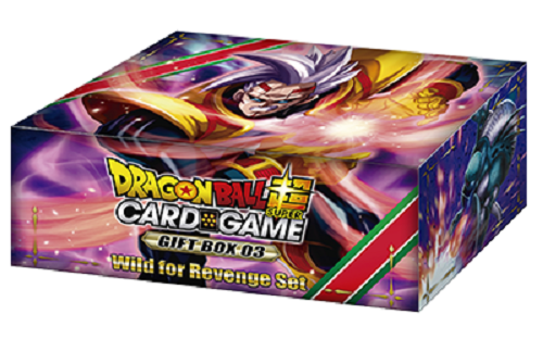 Dragon Ball Z Super Card Game Brand New ~ Wild For Revenge Gift Box 03