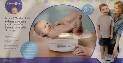 Babies R Us 2 In 1 Infant To Toddler Digital Scale #1974024