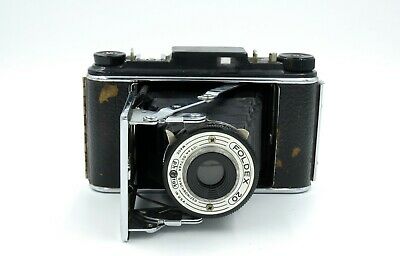 Photak Foldex 20, Medium Format Roll Film Camera W/105 Mm Octvar Lens Aprox 1948