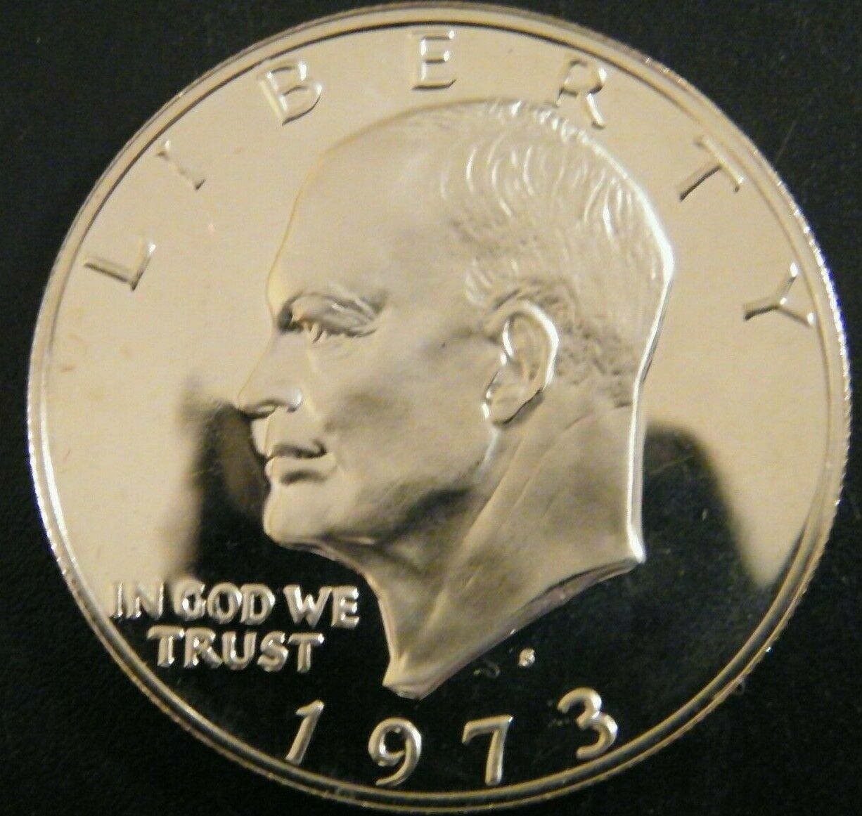 1973 S Eisenhower Dollar Gem Cameo Clad Proof Coin Ike From Us Proof Mint Set