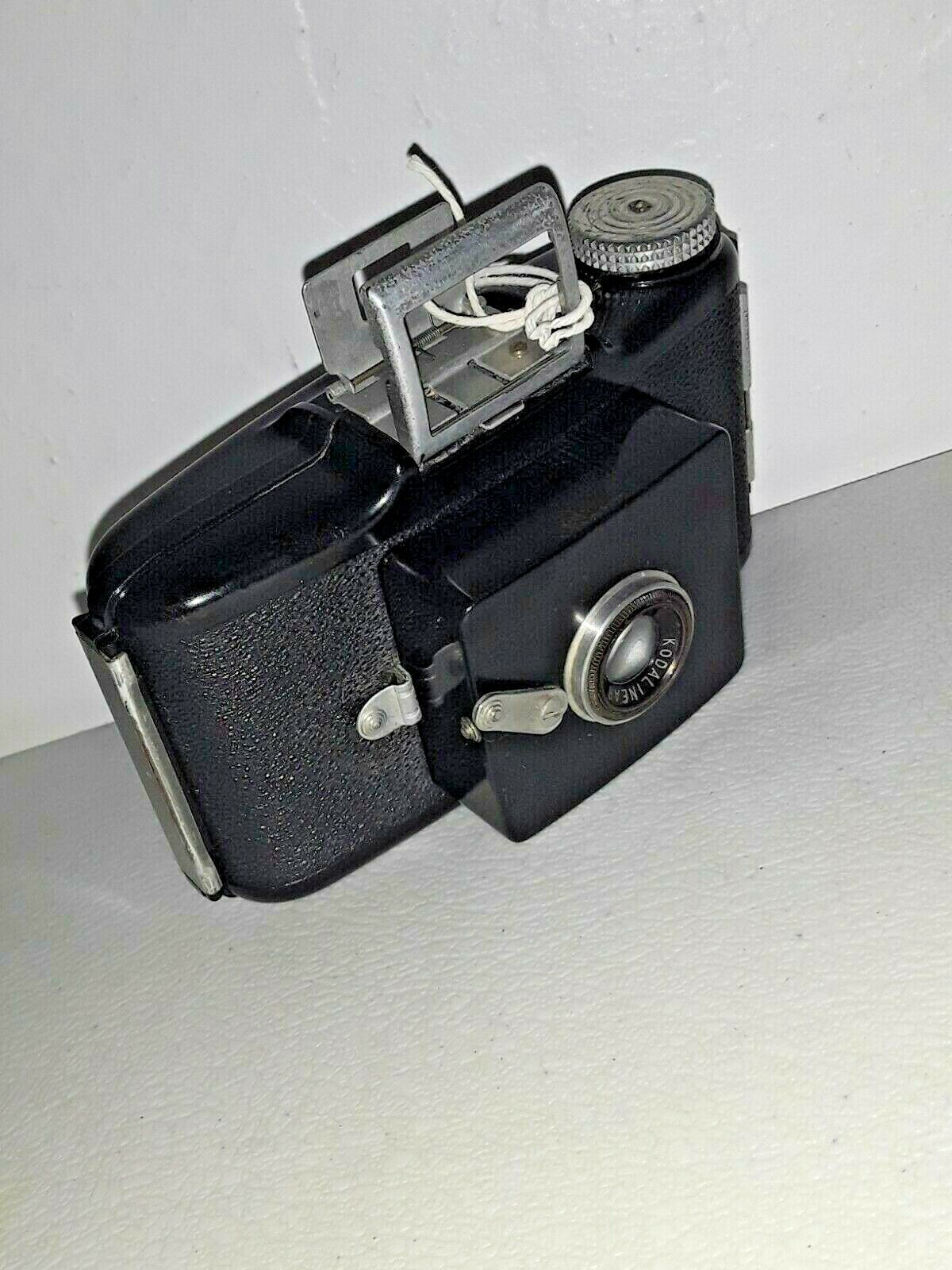 ***** 1938 Bakelite Kodak Bantam F.8 Telescoping Front 828 Film Camera 40mm Lens