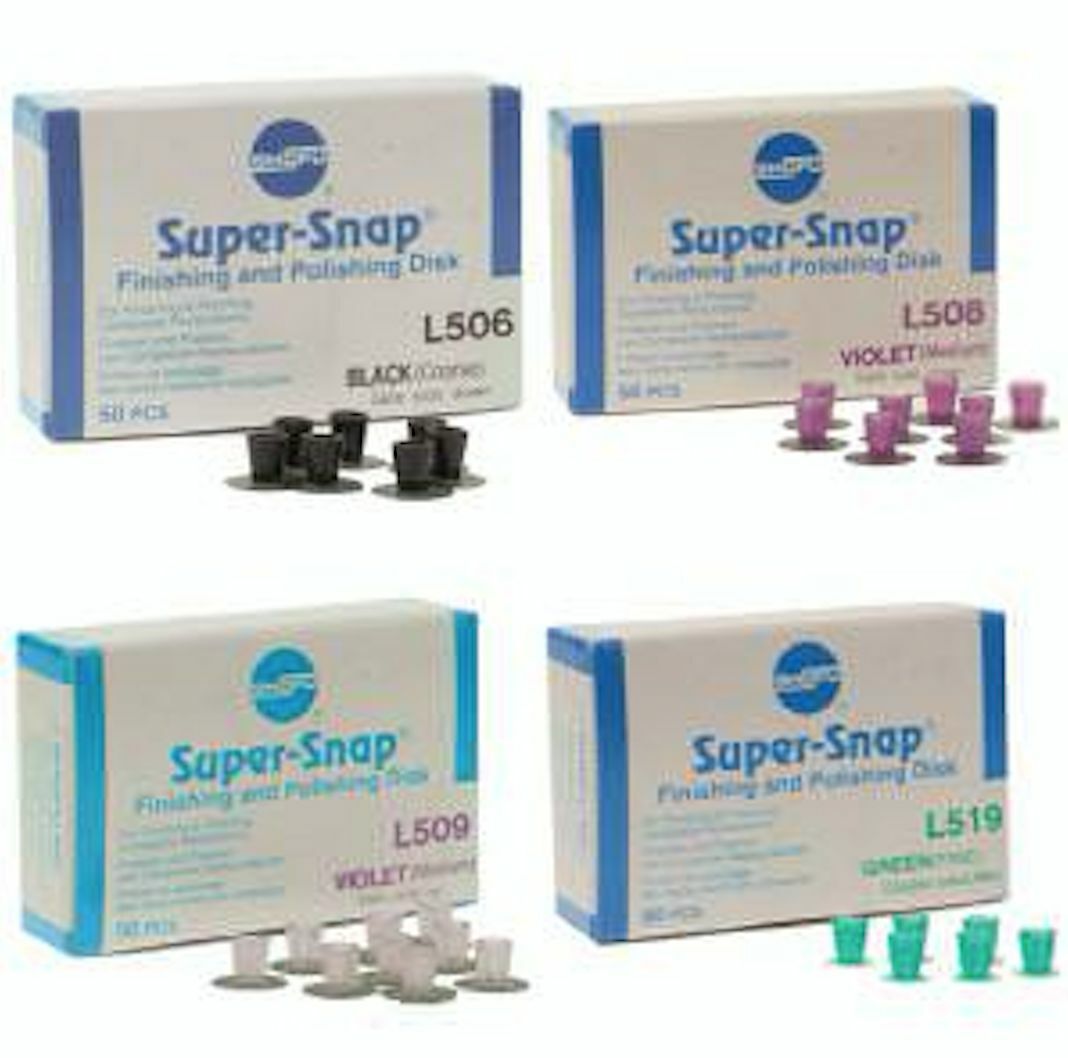 Shofu Super Snap Polishing And Finishing Disks 1 - 50pc Package Your Choice