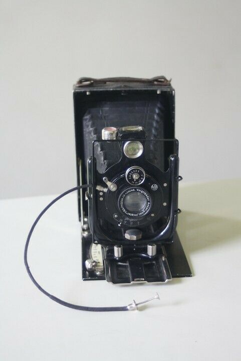 Voigtlander 9x12 Cm Folding Camera Voigtar Lens 1:6,3.f=13,5cm, No. 439048 Works