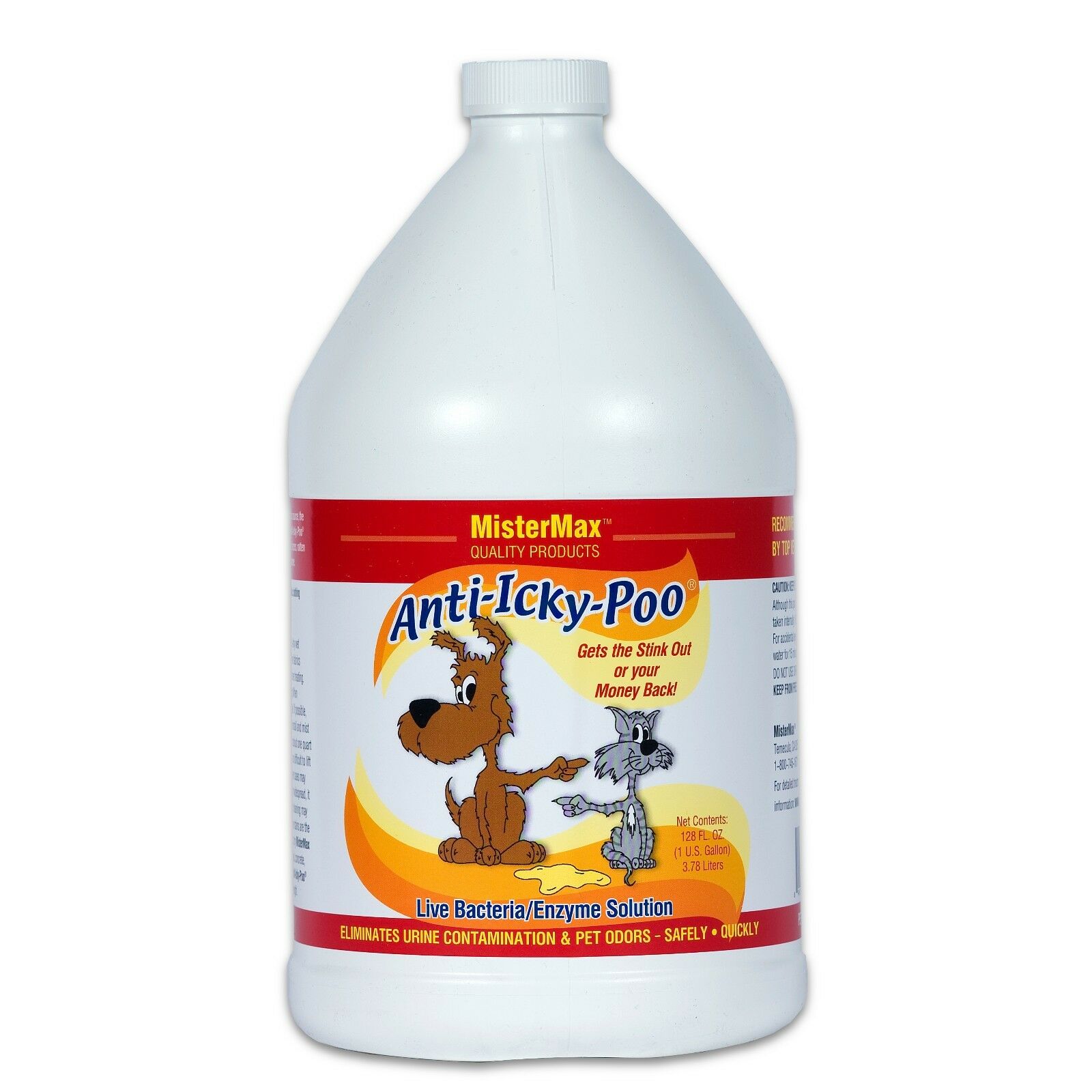 Anti-icky-poo Pet Odor Remover 1 Gallon From Anti-icky-poo (aip-or-g)