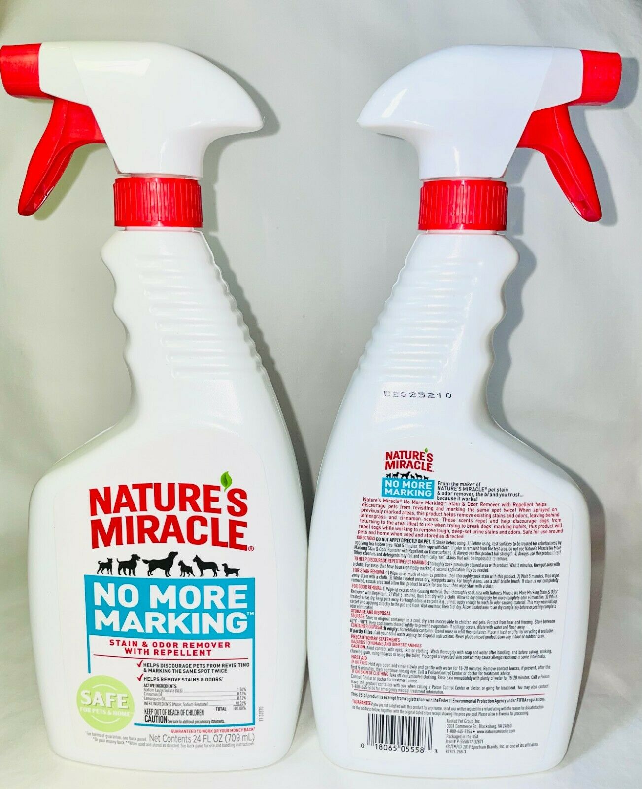 Nature's Miracle No More Marking Pet Stain & Odor Remover Free Shipping