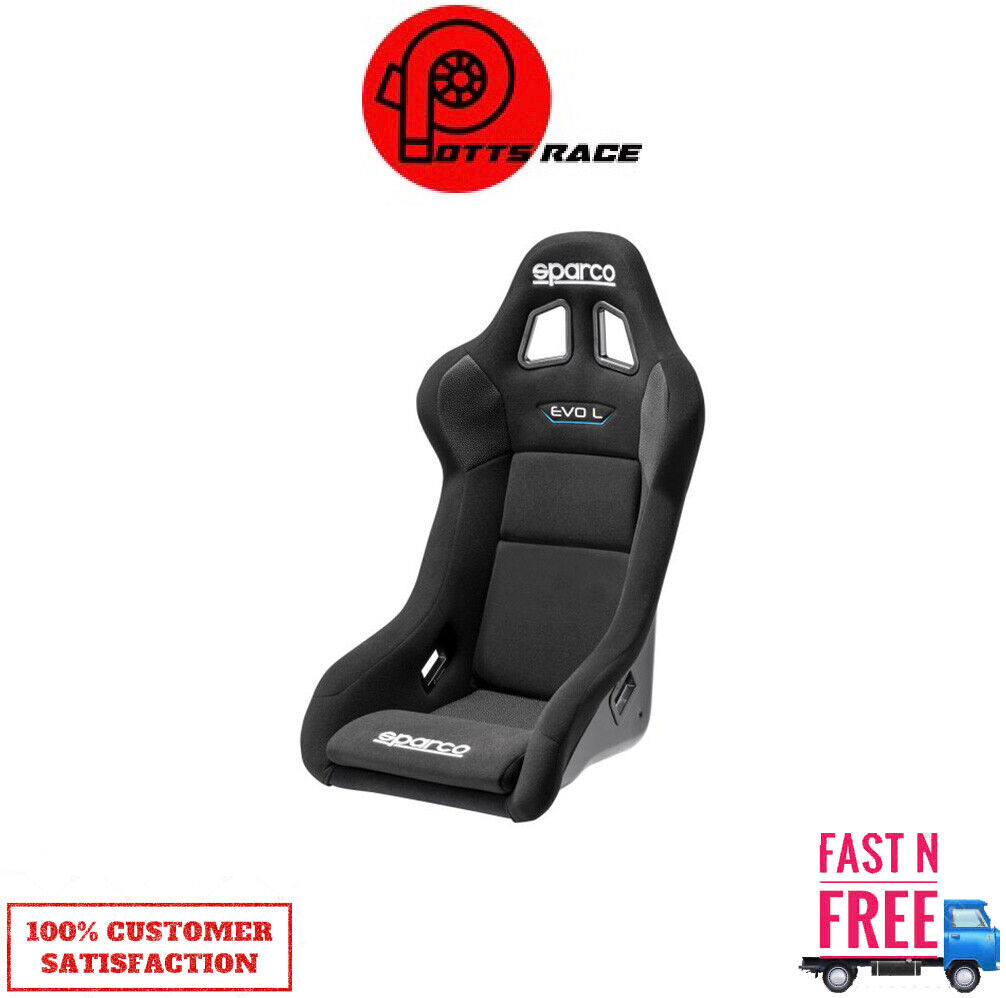 008013rnr Sparco Universal Seat Evo L Qrt Series Black