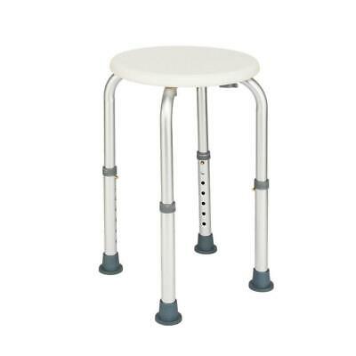 Anti-slip Adjustable Medical Bath Shower Chair Round Stool Seat For Elderly