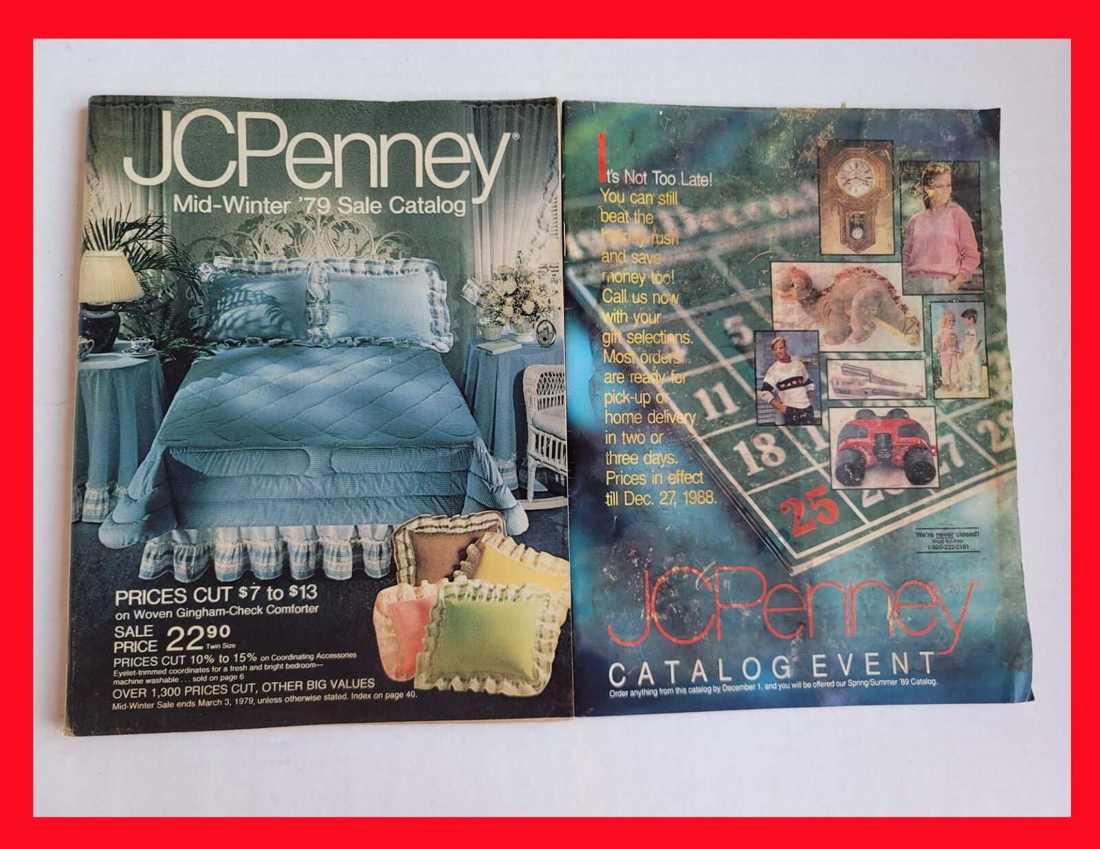 1979 1988 Jc Penny Catalogs Fashion Toys Video Games Home Goods Electronics More