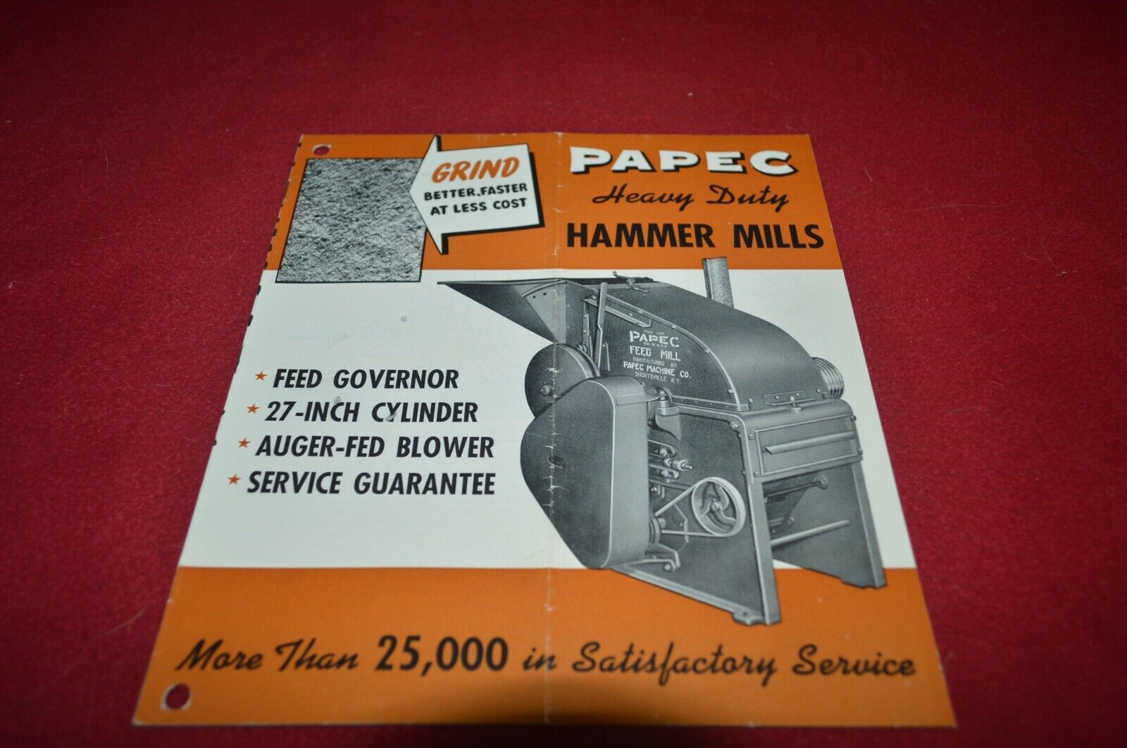 Papec Hammer Mills Dealer's Brochure Amil15