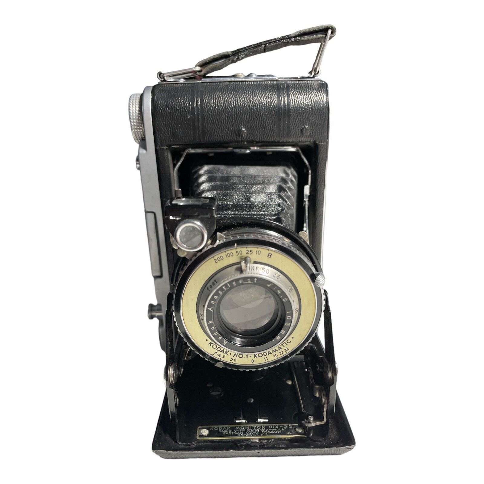🔥 1939 Kodak Monitor Six-20 620 Folding Camera W/ Anastigmat F/4.5 103mm Lens🔥