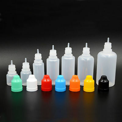 5ml 10ml 15ml 30ml Plastic Squeezable Dropper Bottles Eye Liquid Dropper Ldpe