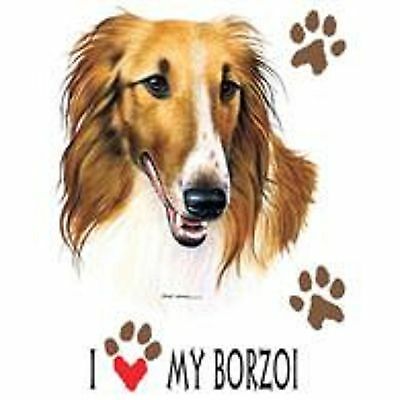 Borzoi Russian Wolfhound  Love Tote